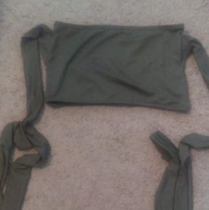 NEW Women's Bandeau Crop Top